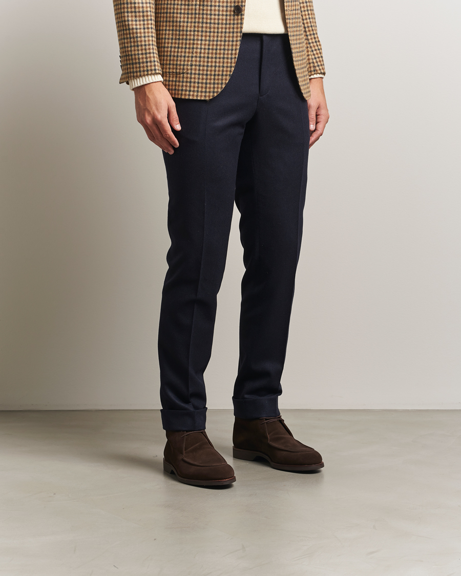 Herr | Kängor | Crockett & Jones | Bibury Chukka Boot Dark Brown Suede