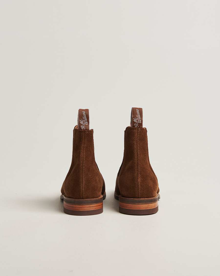 Herr | Kängor | R.M.Williams | Comfort Craftsman G Boot Dark Cedar Suede
