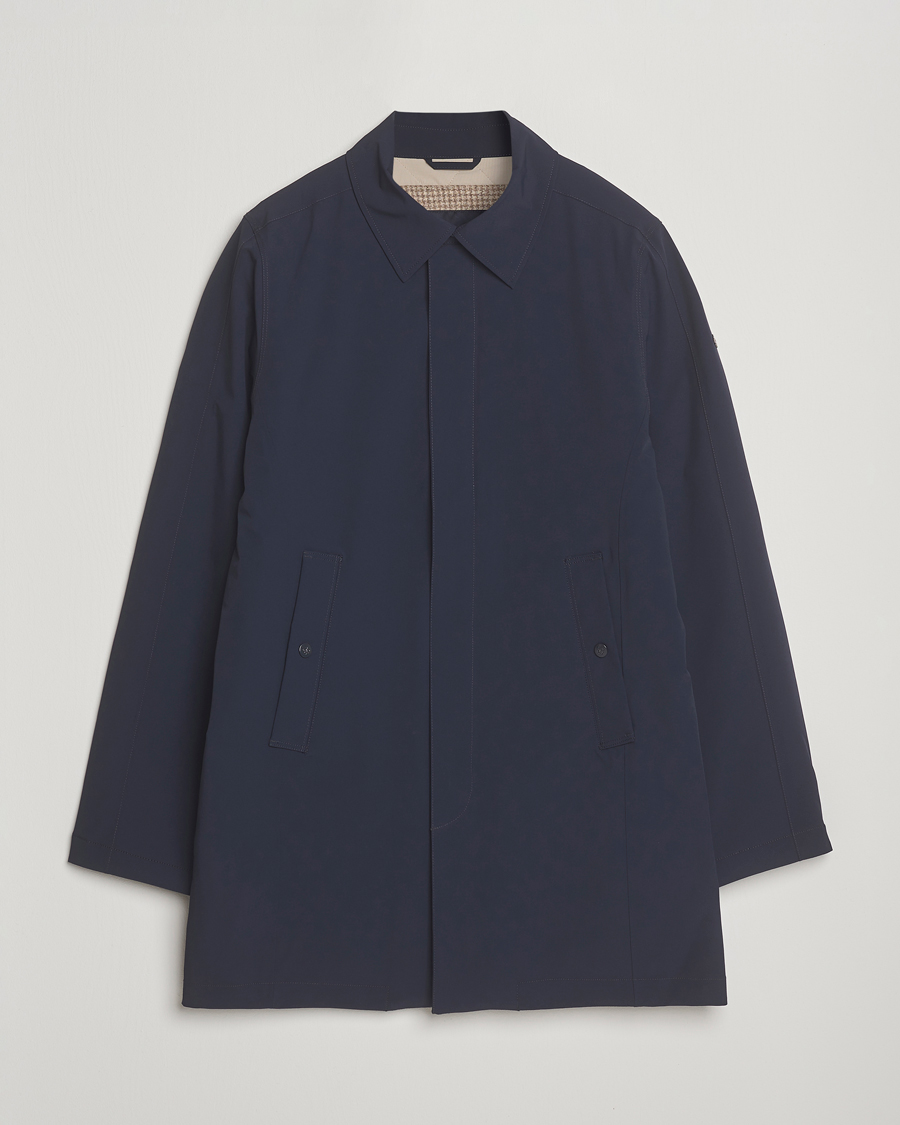 Herr | Jackor | Morris | Grant Car Coat Navy