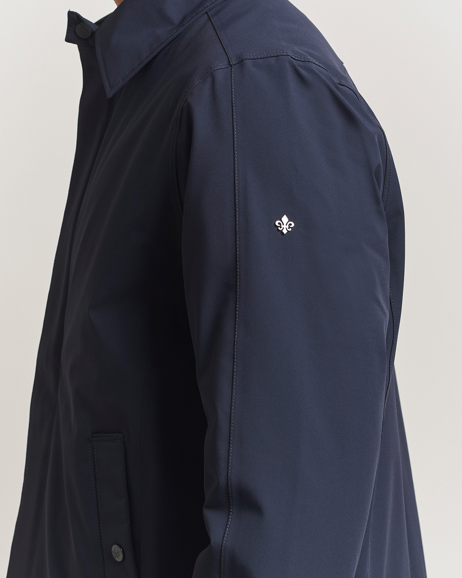 Herr | Jackor | Morris | Grant Car Coat Navy