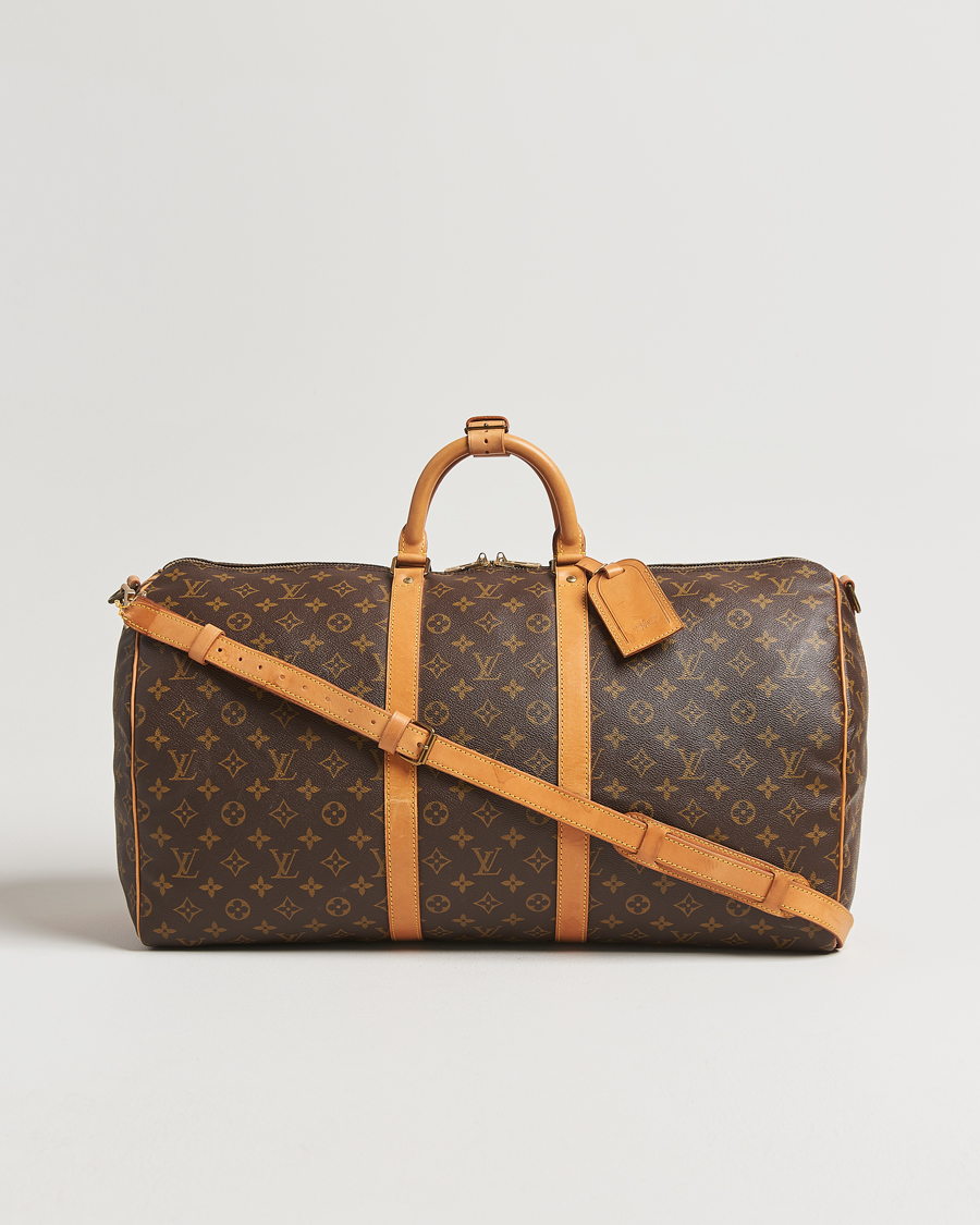 Herr | Pre-Owned & Vintage Bags | Louis Vuitton Pre-Owned | Keepall Bandoulière 55 Monogram