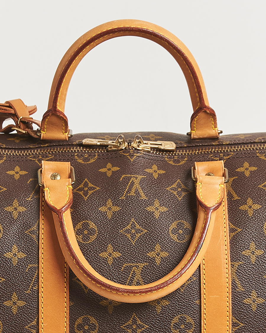 Herr | Pre-Owned & Vintage Bags | Louis Vuitton Pre-Owned | Keepall Bandoulière 55 Monogram