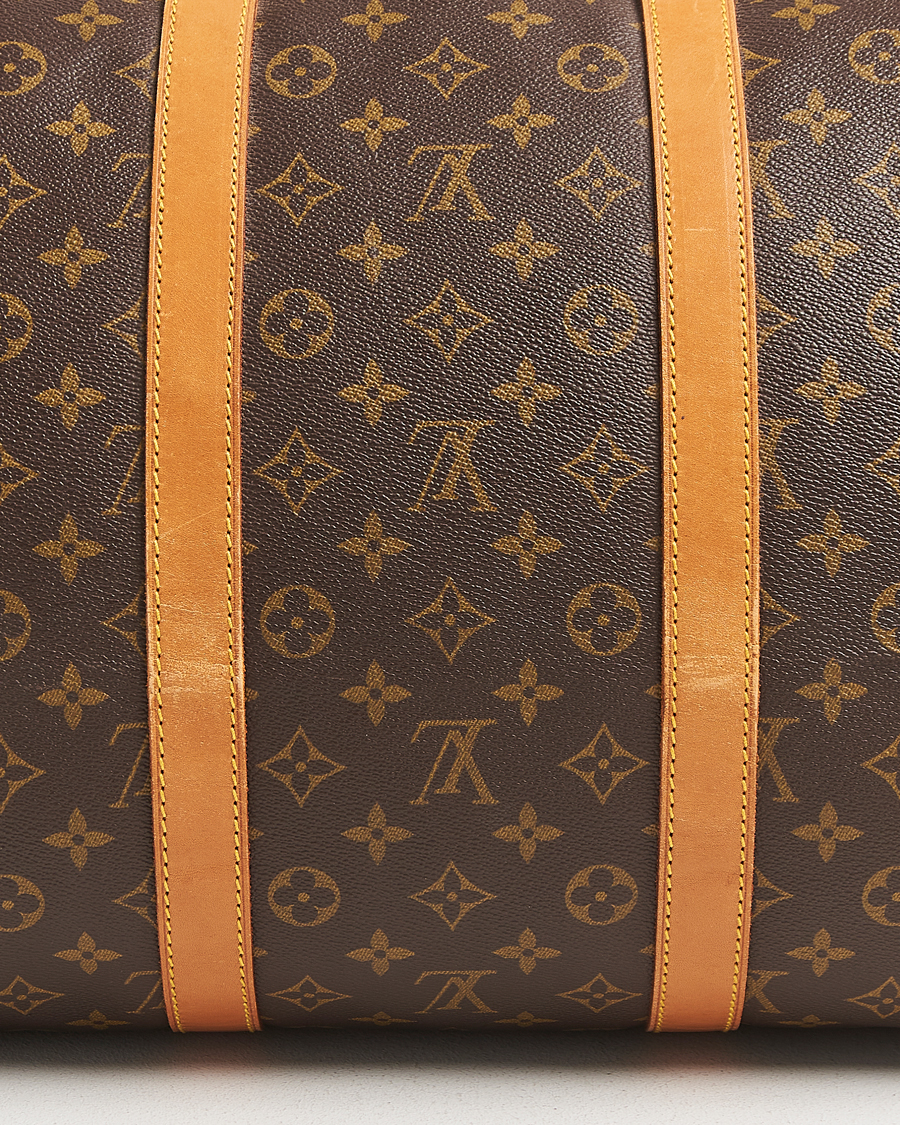 Herr | Pre-Owned & Vintage Bags | Louis Vuitton Pre-Owned | Keepall Bandoulière 55 Monogram