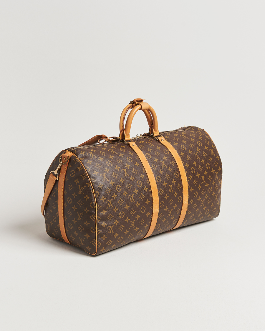 Herr | Pre-Owned & Vintage Bags | Louis Vuitton Pre-Owned | Keepall Bandoulière 55 Monogram
