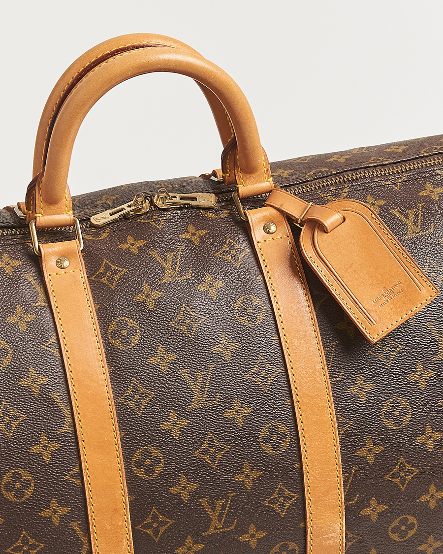 Herr | Pre-Owned & Vintage Bags | Louis Vuitton Pre-Owned | Keepall Bandoulière 55 Monogram