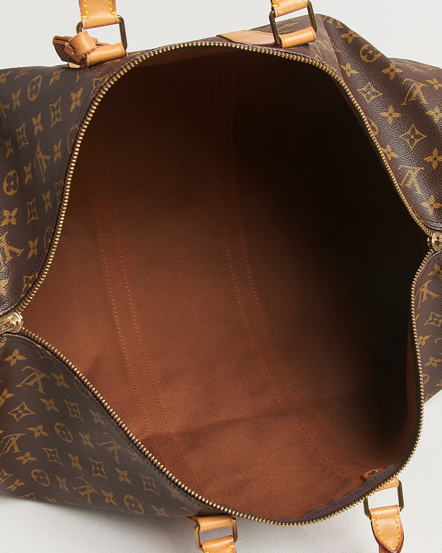 Herr | Pre-Owned & Vintage Bags | Louis Vuitton Pre-Owned | Keepall Bandoulière 55 Monogram