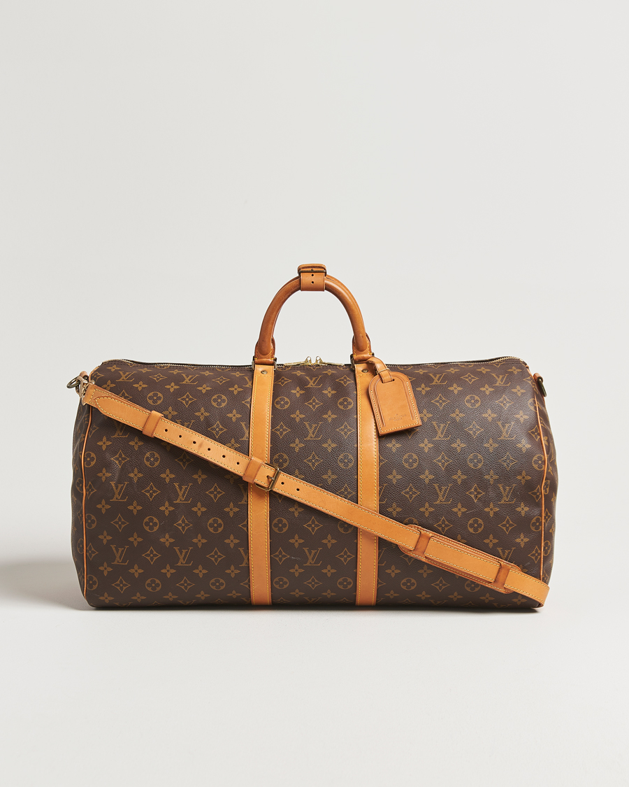 Herr | Pre-Owned & Vintage Bags | Louis Vuitton Pre-Owned | Keepall Bandoulière 55 Monogram