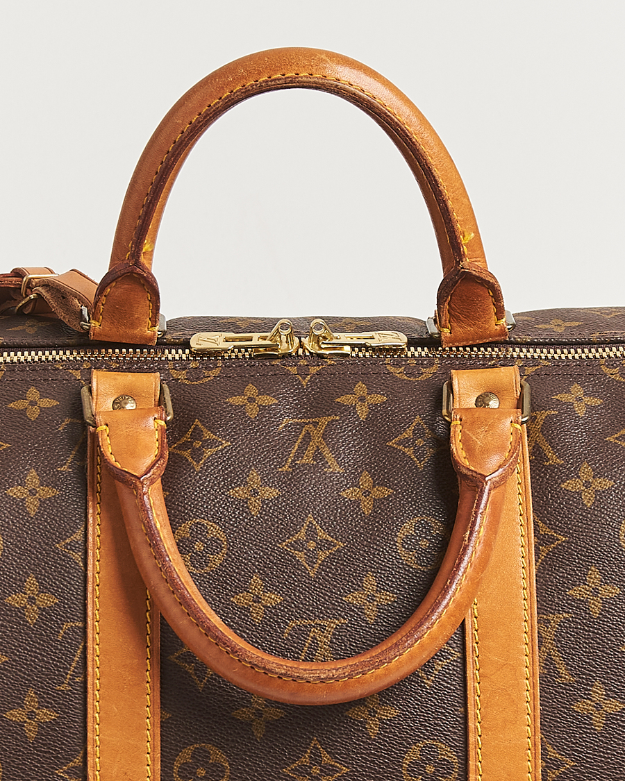 Herr | Pre-Owned & Vintage Bags | Louis Vuitton Pre-Owned | Keepall Bandoulière 55 Monogram