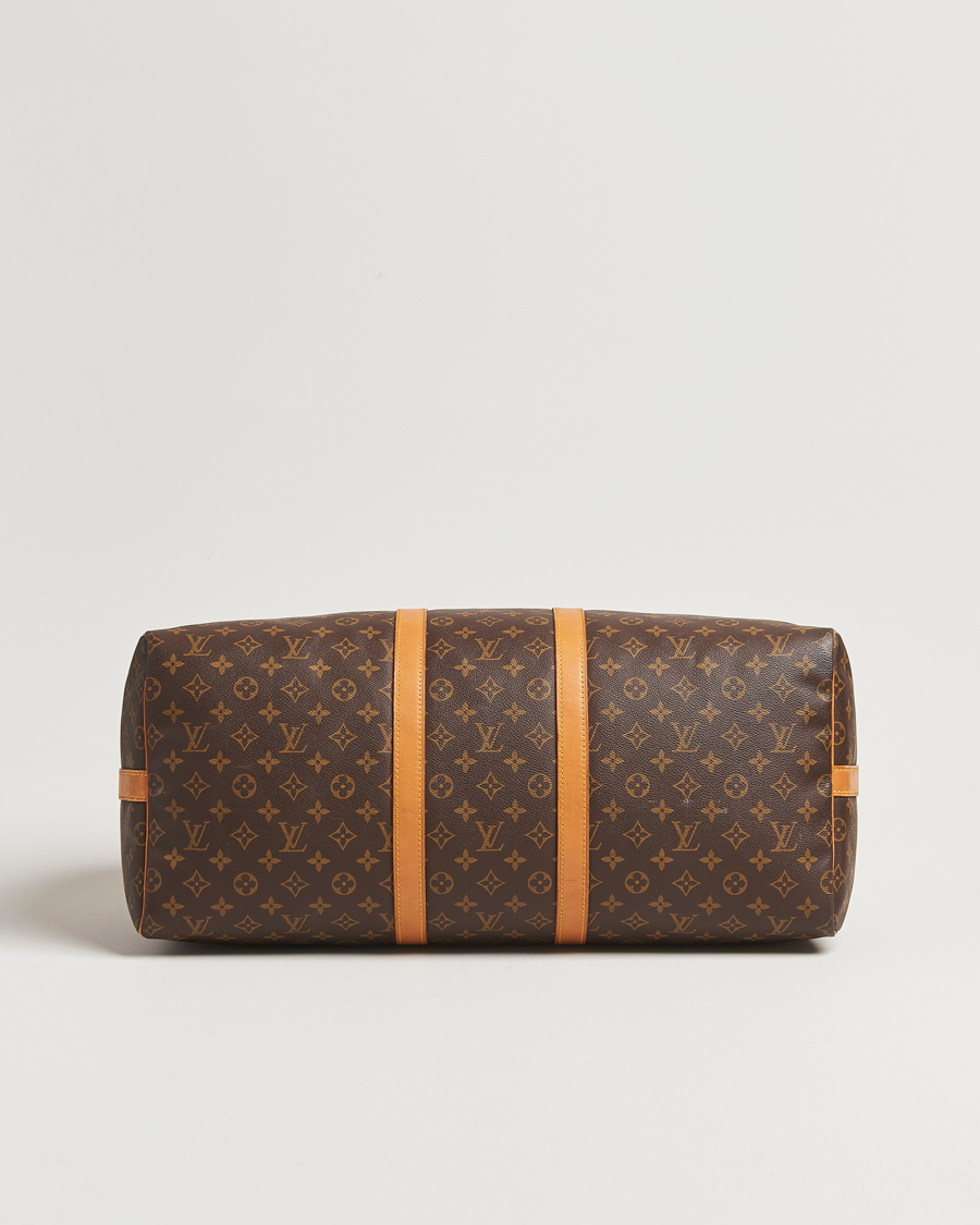 Herr | Pre-Owned & Vintage Bags | Louis Vuitton Pre-Owned | Keepall Bandoulière 55 Monogram