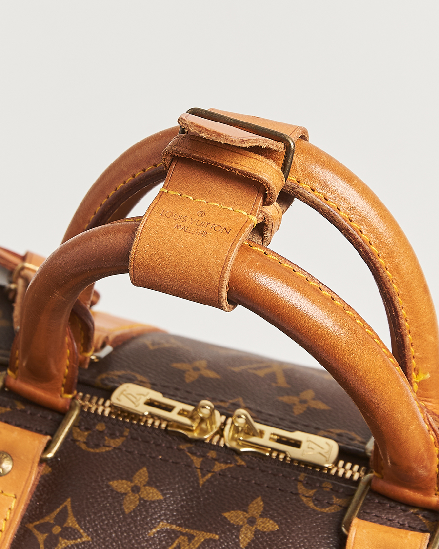 Herr | Pre-Owned & Vintage Bags | Louis Vuitton Pre-Owned | Keepall Bandoulière 55 Monogram