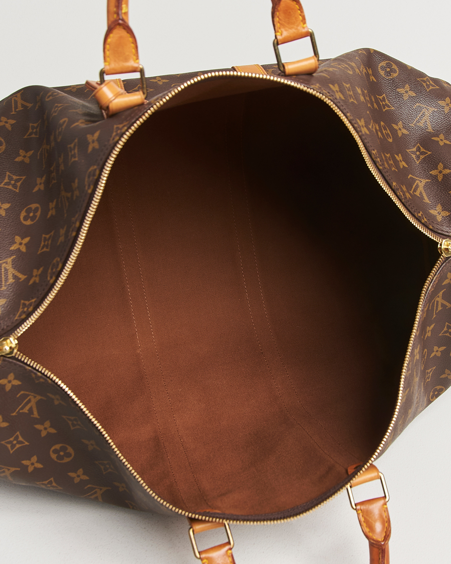 Herr | Pre-Owned & Vintage Bags | Louis Vuitton Pre-Owned | Keepall Bandoulière 55 Monogram