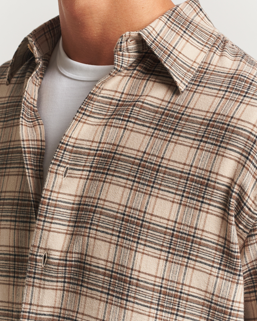 Herr | Skjortor | Sunflower | Studio Shirt Beige Check