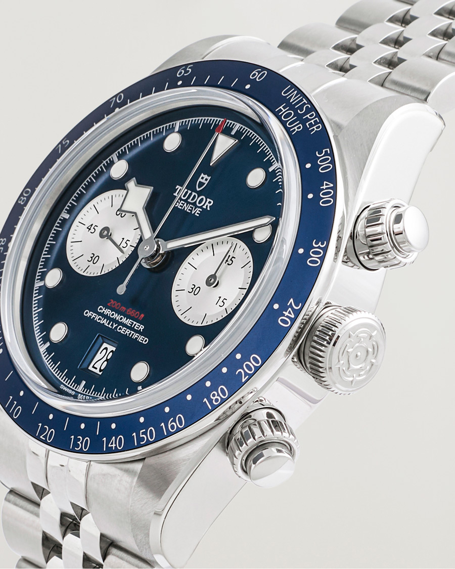 Herr | Pre-Owned & Vintage Watches | Tudor Pre-Owned | Black Bay Chrono Boutique Edition