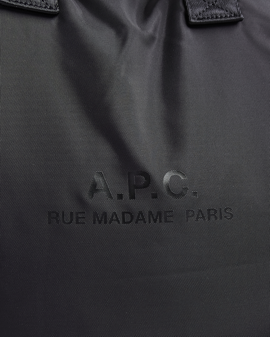 Herr | Väskor | A.P.C. | Backstage Nylon Cordura Tote Bag Black