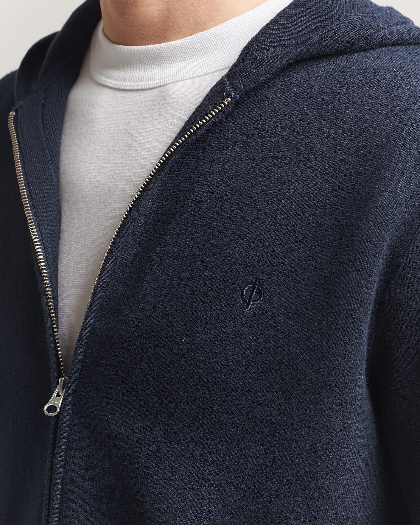 Herr | Tröjor | Samsøe Samsøe | Niklas Full Zip Hoodie Salute Navy
