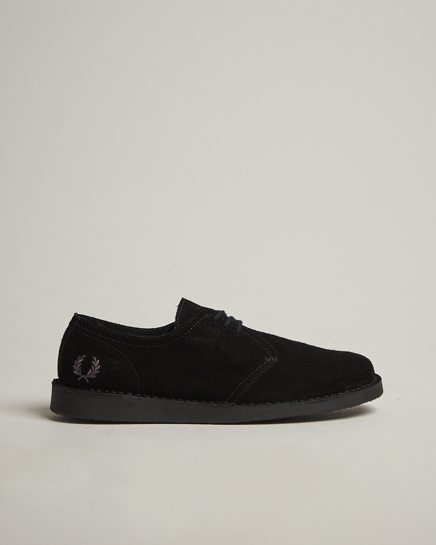 Herr | Derbys | Fred Perry | Linden Suede Derby Black