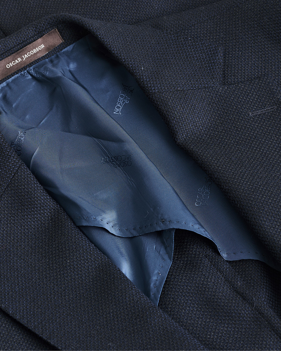 Herr | Pre-owned Kavajer | Pre-owned | Oscar Jacobson Ferry Wool Club Blazer Navy 54