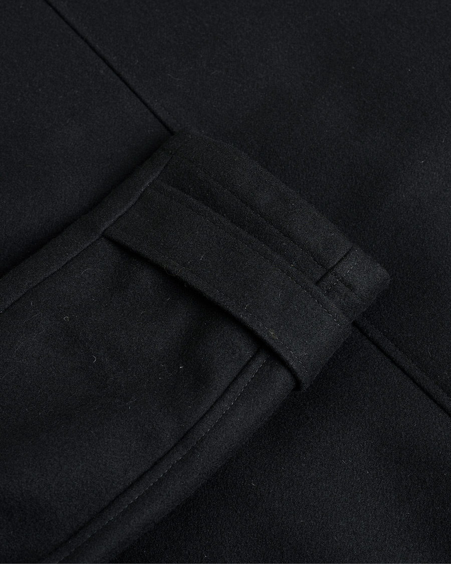 Herr | Pre-owned Jackor | Pre-owned | HUGO Double Breasted Wool Coat Black M