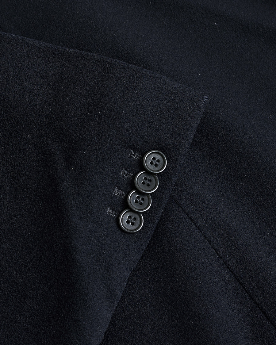 Herr | Pre-owned Jackor | Pre-owned | Aspesi Double Breasted Wool Coat Navy M