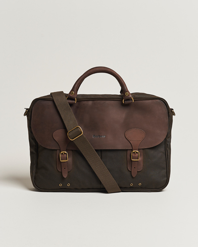 Barbour briefcase discount olive