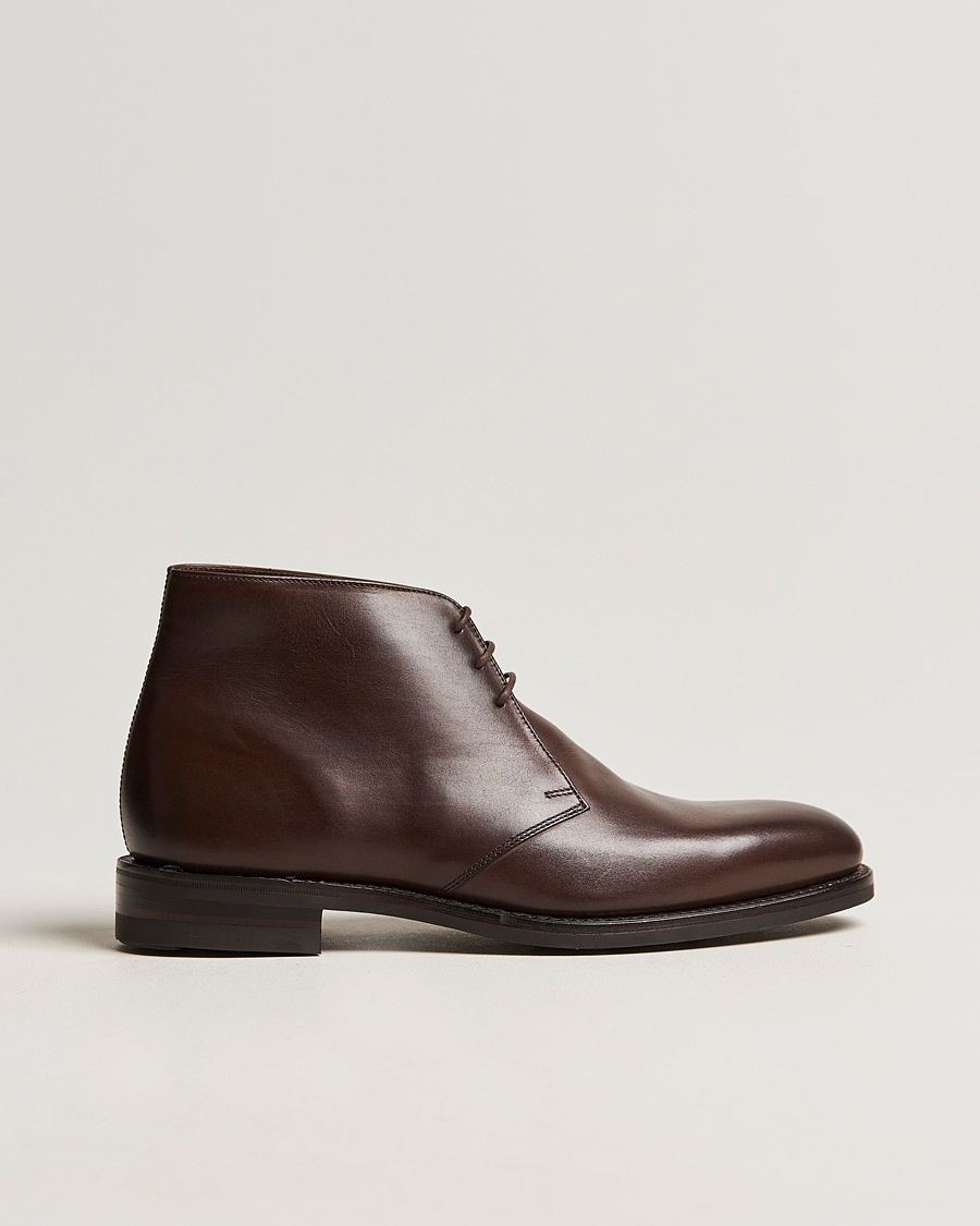 Herr | Handgjorda skor | Loake 1880 | Pimlico Chukka Boot Dark Brown Calf