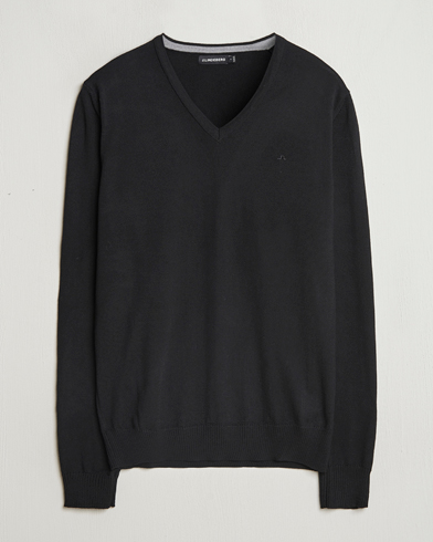  Lymann True Merino V-Neck Pullover Black