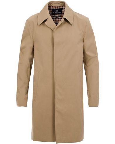 Aquascutum Broadgate Raincoat Camel Herr Care of Carl