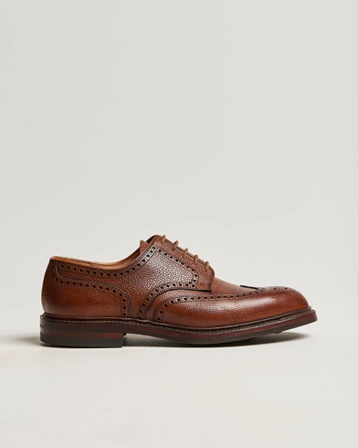  Pembroke Derbys Tan Grained Calf