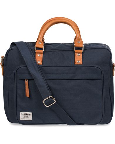  Pontus Canvas Laptop Bag Blue