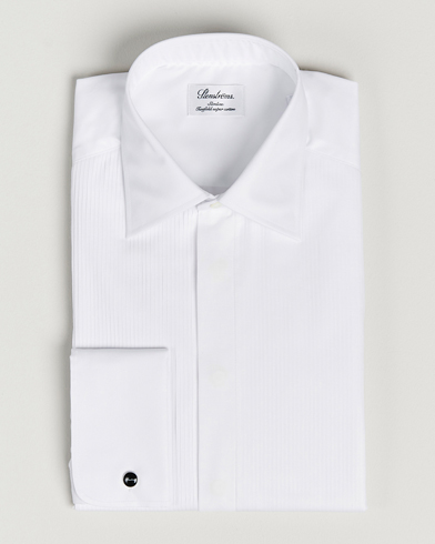  Slimline Smoking Shirt White