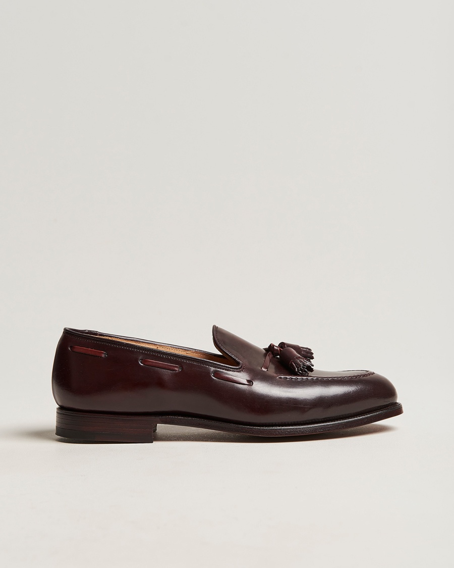 Herr | Crockett & Jones | Crockett & Jones | Cavendish Tassel Loafer Burgundy Cordovan