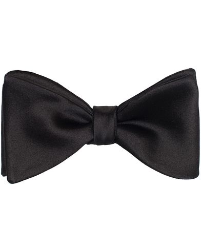  Satin Bowtie Black