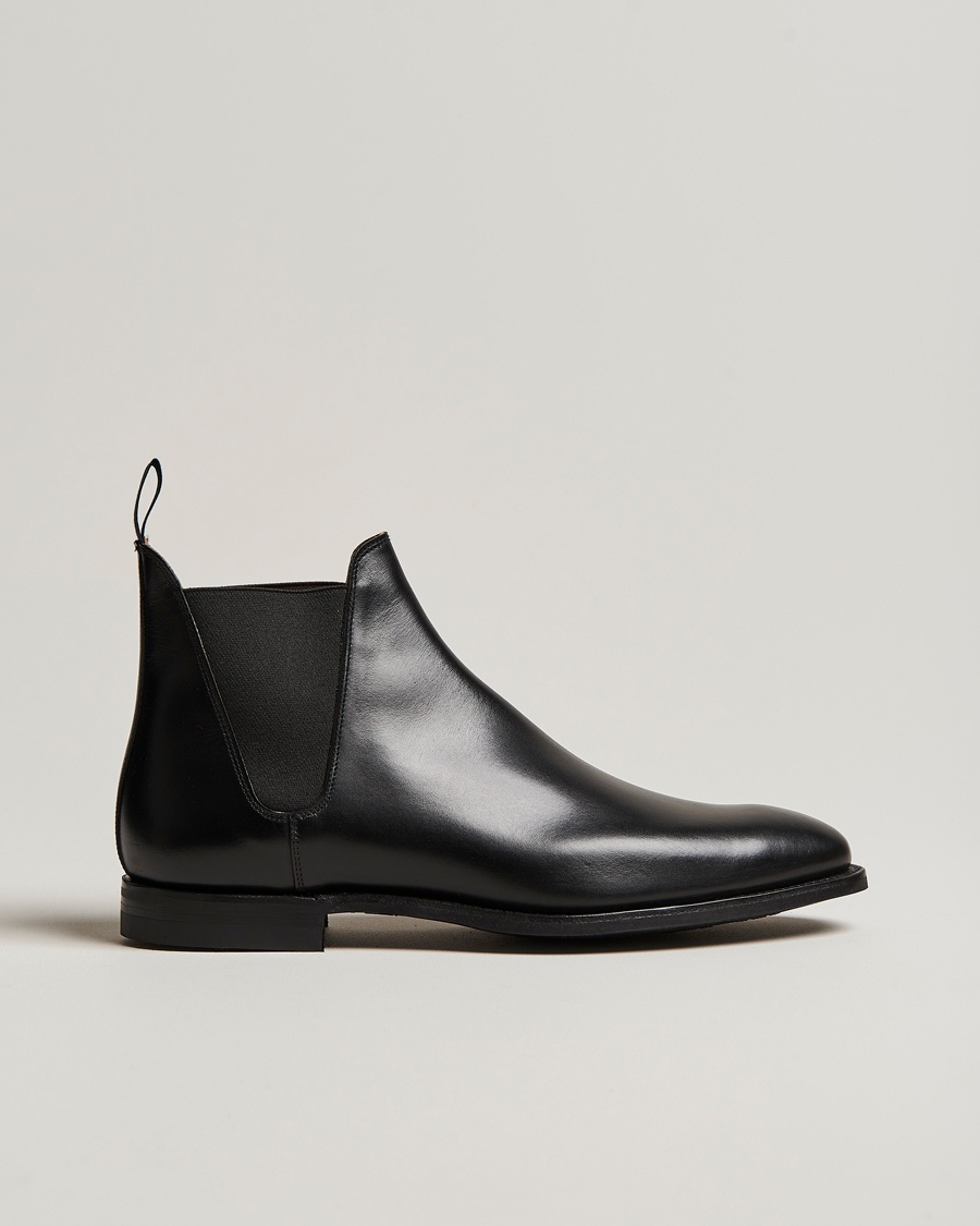 Herr | | Crockett & Jones | Chelsea 8 City Sole Black Calf