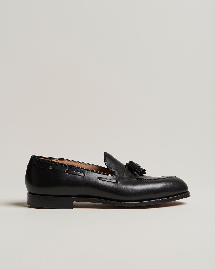Herr | | Crockett & Jones | Cavendish 2 Tassel Loafer Black Calf