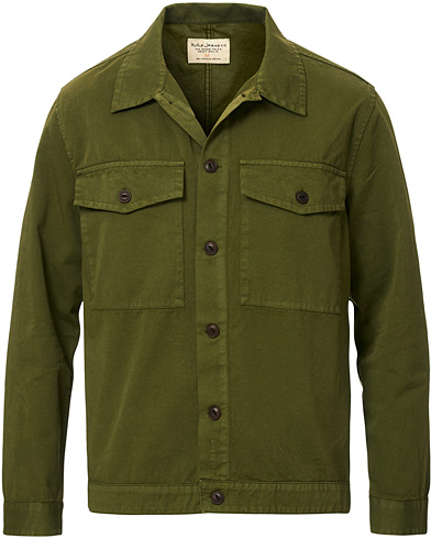 nudie colin utility overshirt