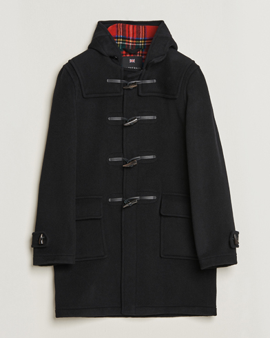  Morris Duffle Coat Black/Royal Stewart