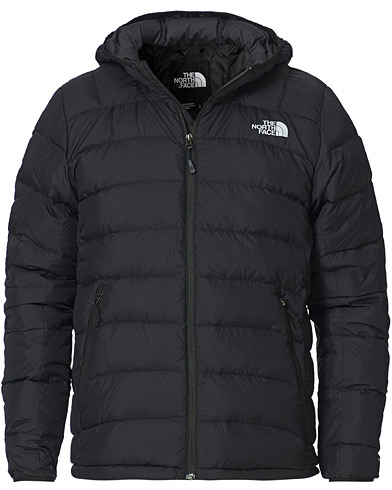 the north face black hooded parka