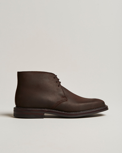  Molton Chukka Dk Brown Rough-Out Suede