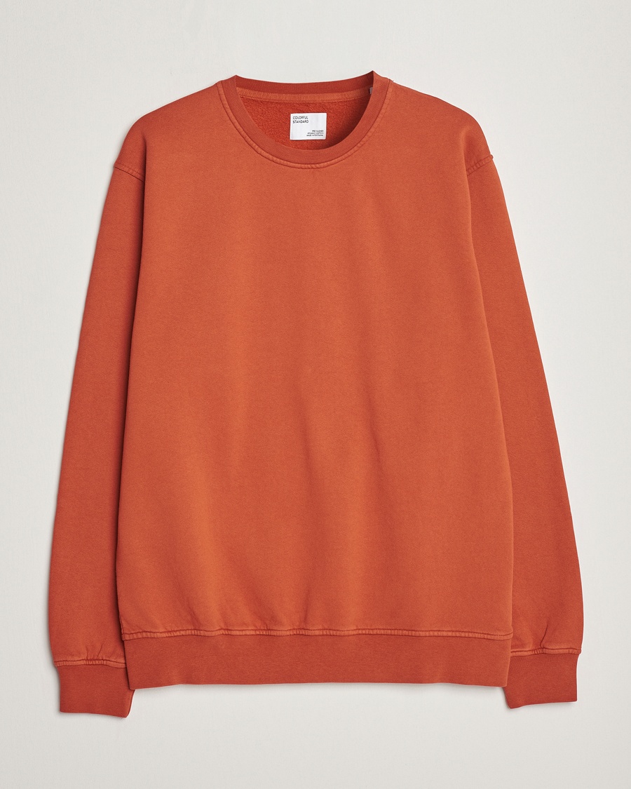 Herr | Gåvor | Colorful Standard | Classic Organic Crew Neck Sweat Dark Amber
