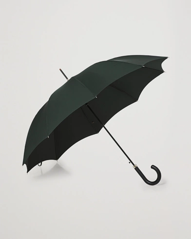 Fox Umbrellas Hardwood Automatic Umbrella Racing Green