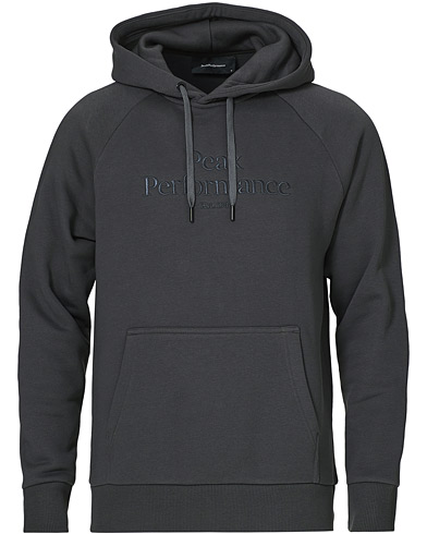 black performance hoodie