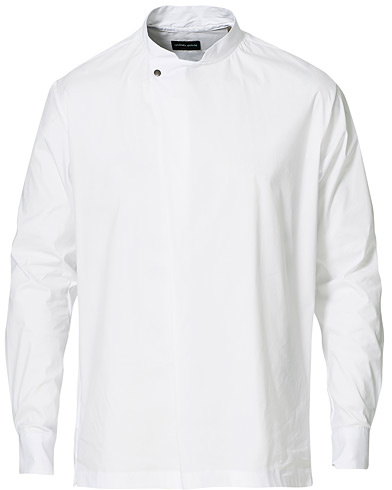 stand collar dress shirt