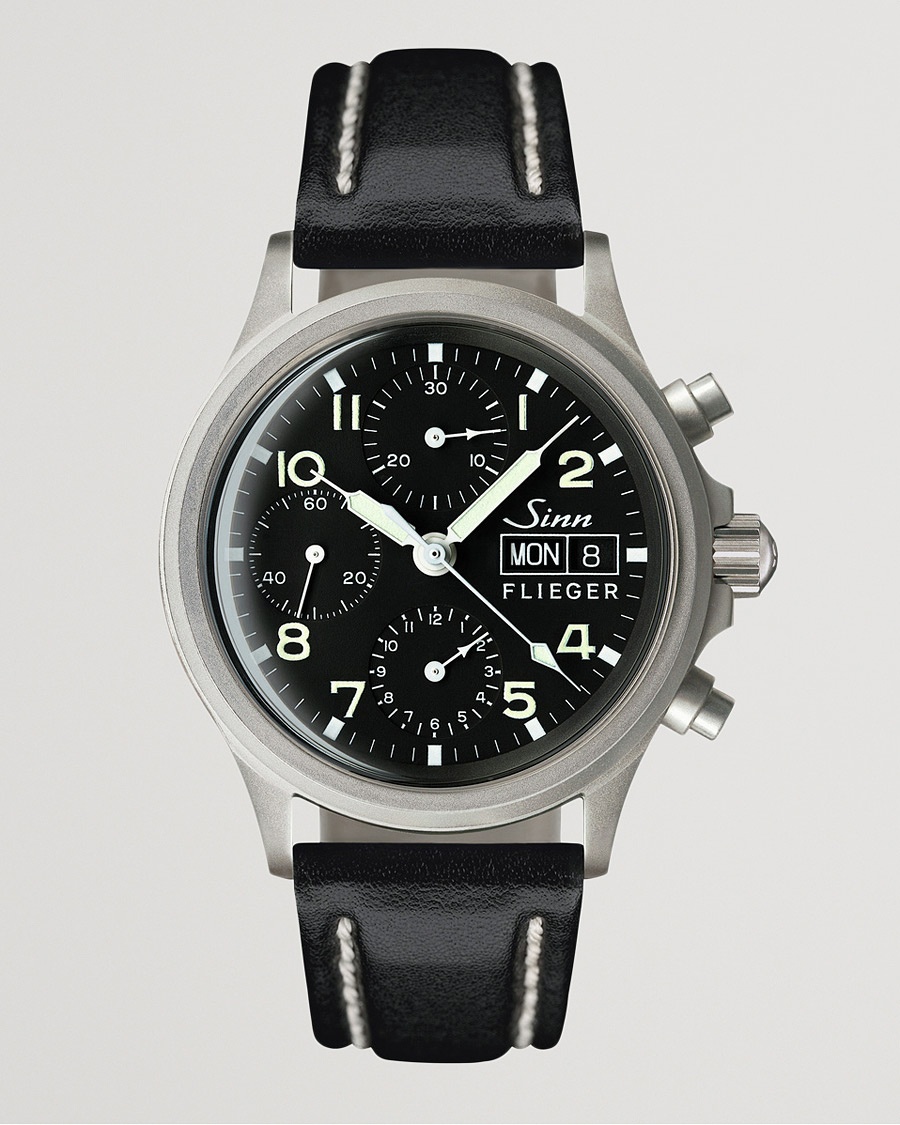 Herr | Klockor | Sinn | 356 Pilot Watch 38,5mm Black