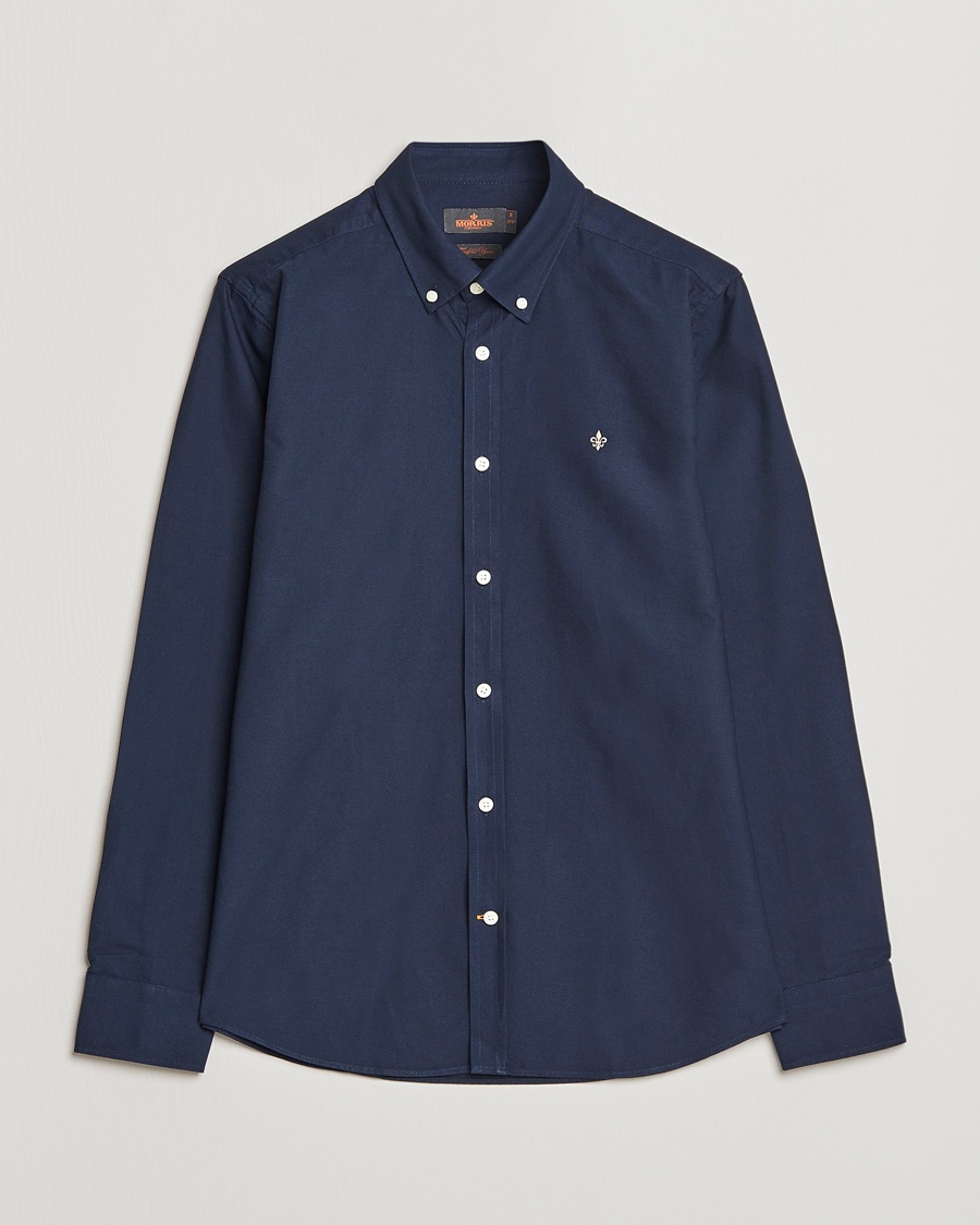 Herr |  | Morris | Douglas Oxford Shirt Navy