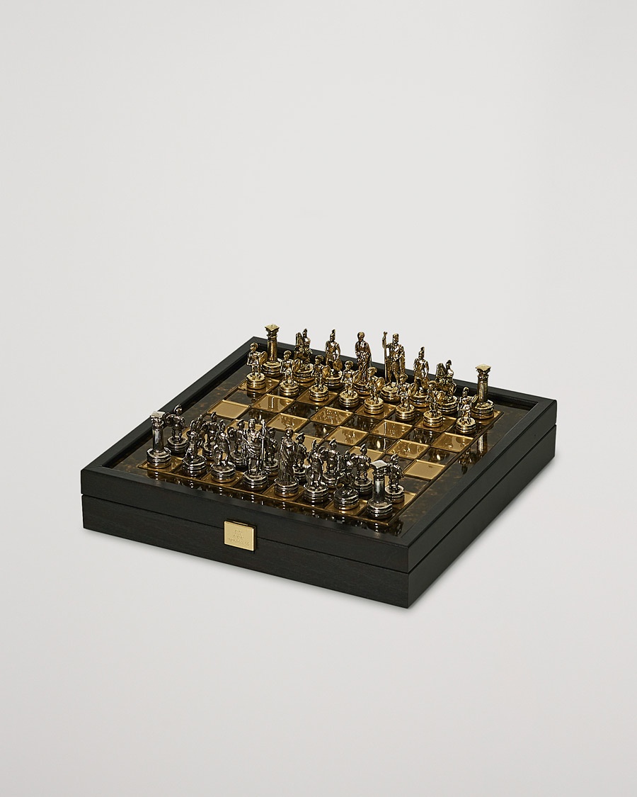 Herr | Spel & fritid | Manopoulos | Greek Roman Period Chess Set Brown