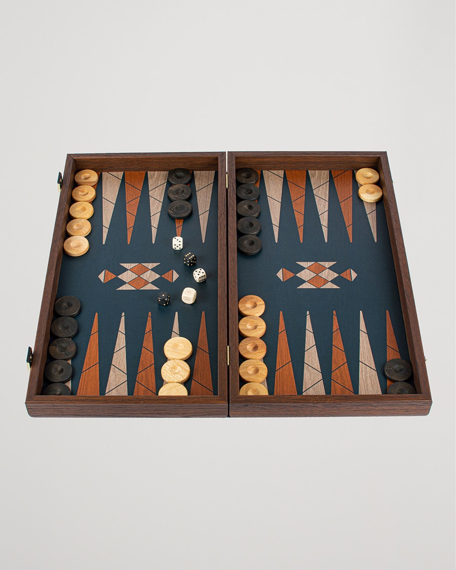 Herr | Gåvor | Manopoulos | Wooden Creative Boho Chic Backgammon