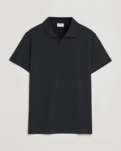  Soft Lycra Polo Tee Black