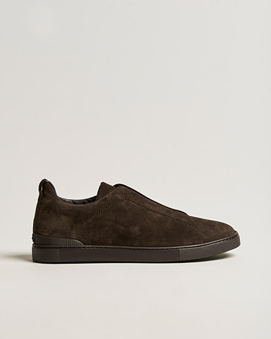  Triple Stitch Sneakers Full Brown Suede