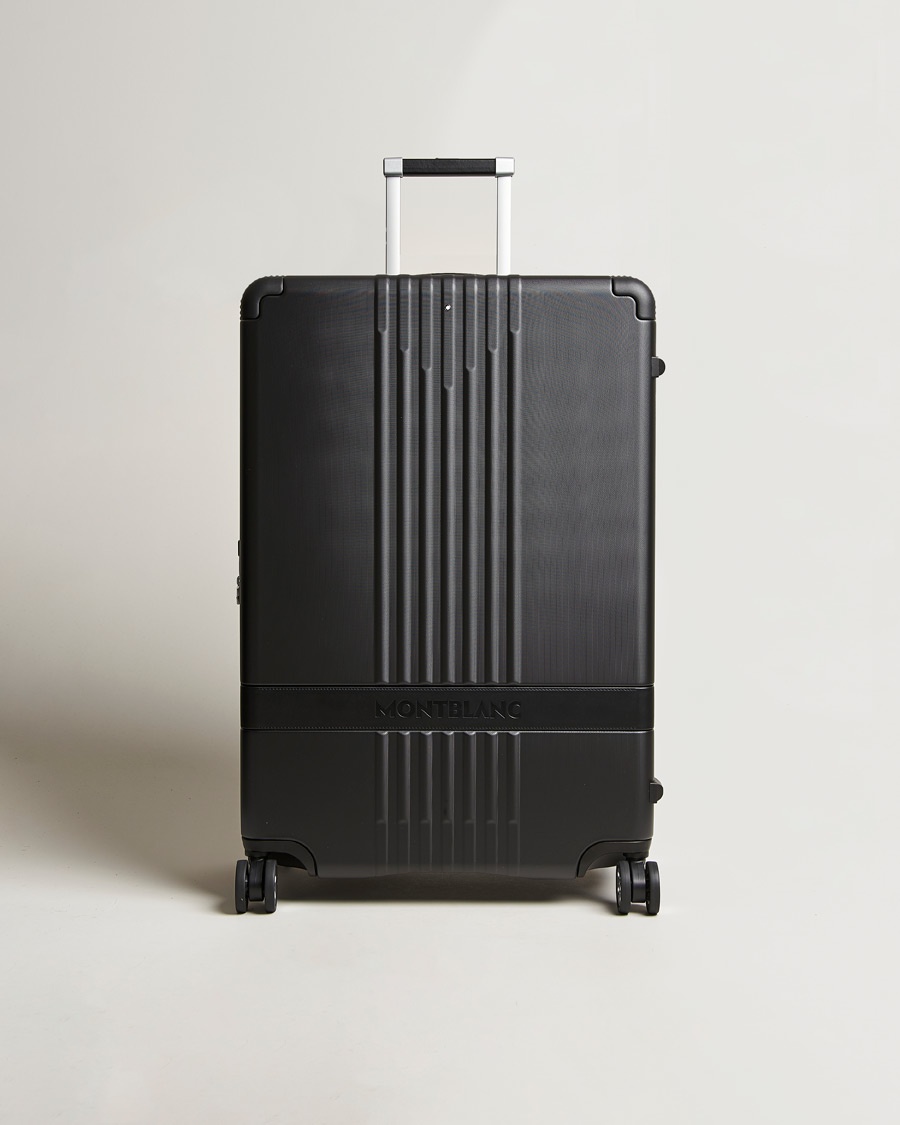 Montblanc Trolley Medium/Large 4 Wheels Black – Svart