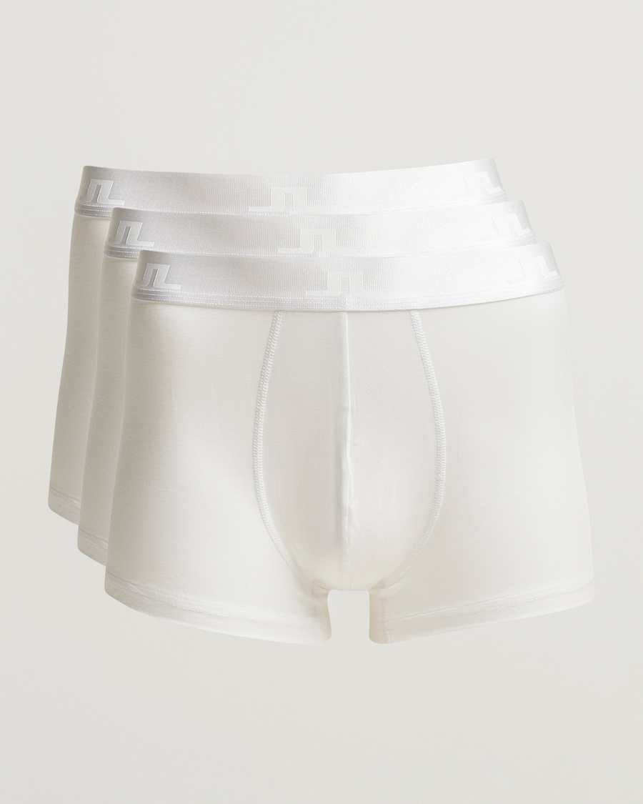 Herr | Underkläder | J.Lindeberg | 3-pack Bridge Lyocell Boxer White